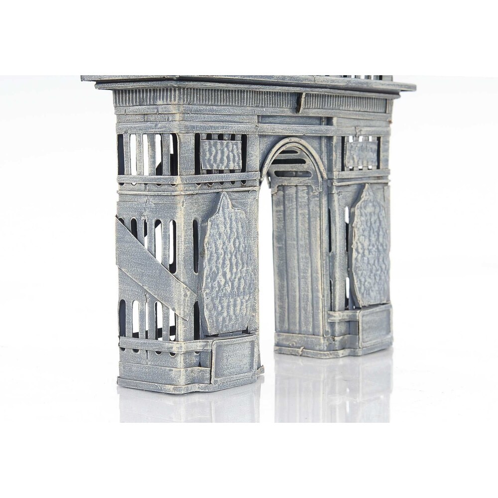 Vintage Paris Arc de Triomphe Savings Bank   7.5x2.5x7\