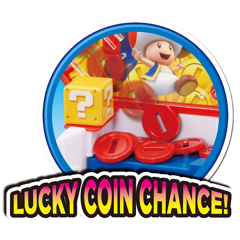 Epoch Games Super Mario Lucky Coin Game， Tabletop Skill and Action Game