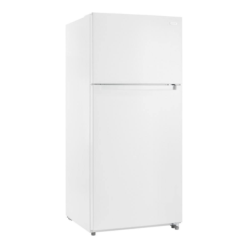 Vissani 18 cu. ft. Top Freezer Refrigerator DOE in White MDTF18WHR