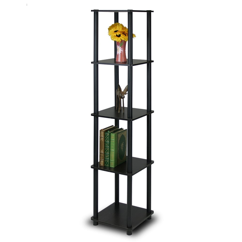 Porch   Den St. Marks 5 tier Corner Square Display Shelf