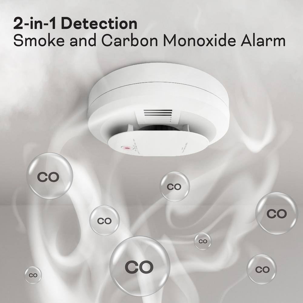 Kidde Code One Smoke  Carbon Monoxide Detector Powered by 2-AA Battery 21032244