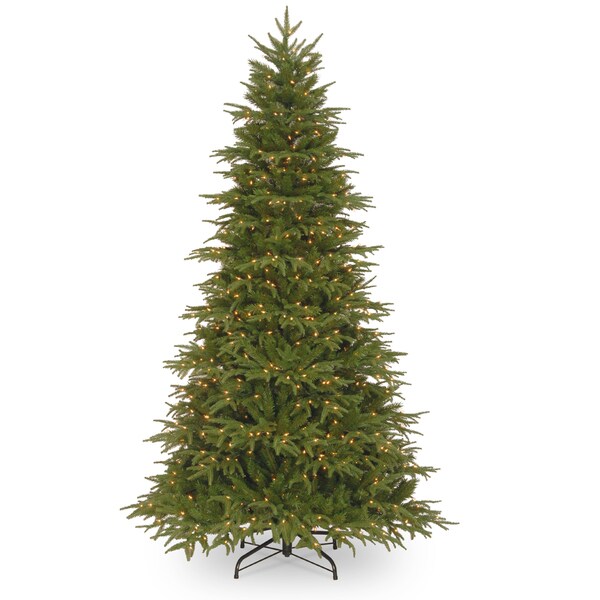 National Tree Company 7.5 ft. Northern Frasier Faux Fir Tree w/ Clear Lights