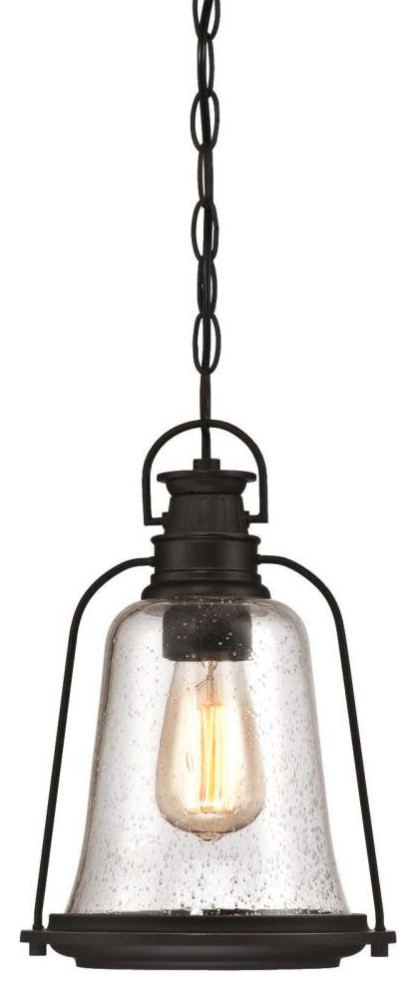 Westinghouse 6339900 Brynn 1 Light 8 1/4 quotW Outdoor Mini Pendant   Outdoor Hanging Lights   by Buildcom  Houzz