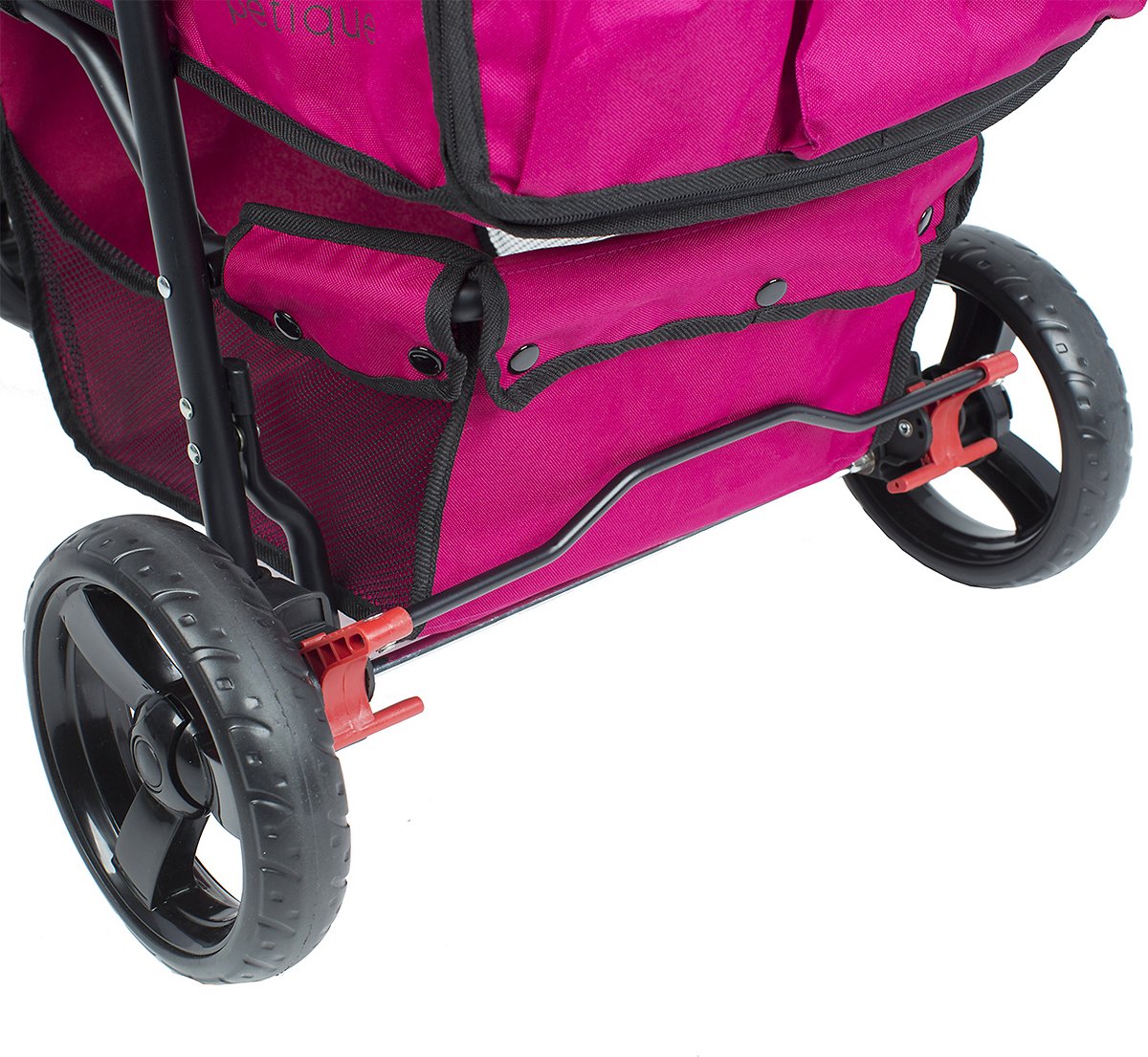 PETIQUE Razzberry Pet Stroller， Razzberry， One Size