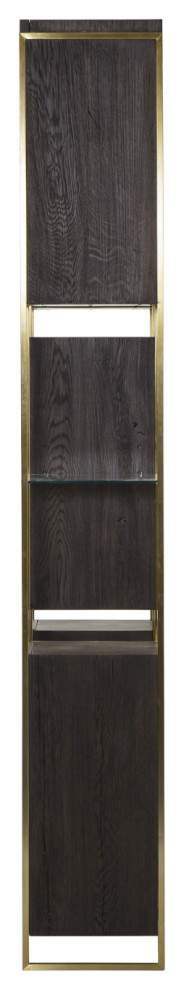 Dark Oak Bookcase L  Andrew Martin Marley   Contemporary   Bookcases   by Oroa   Distinctive Furniture  Houzz