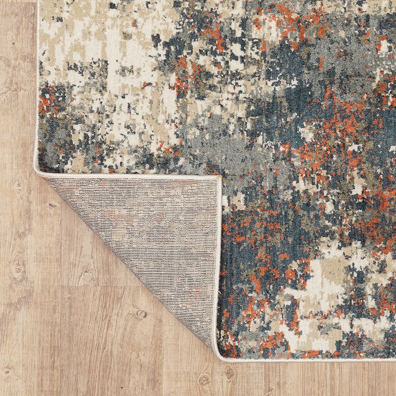 StyleHaven Freeport Abstract Paint Area Rug