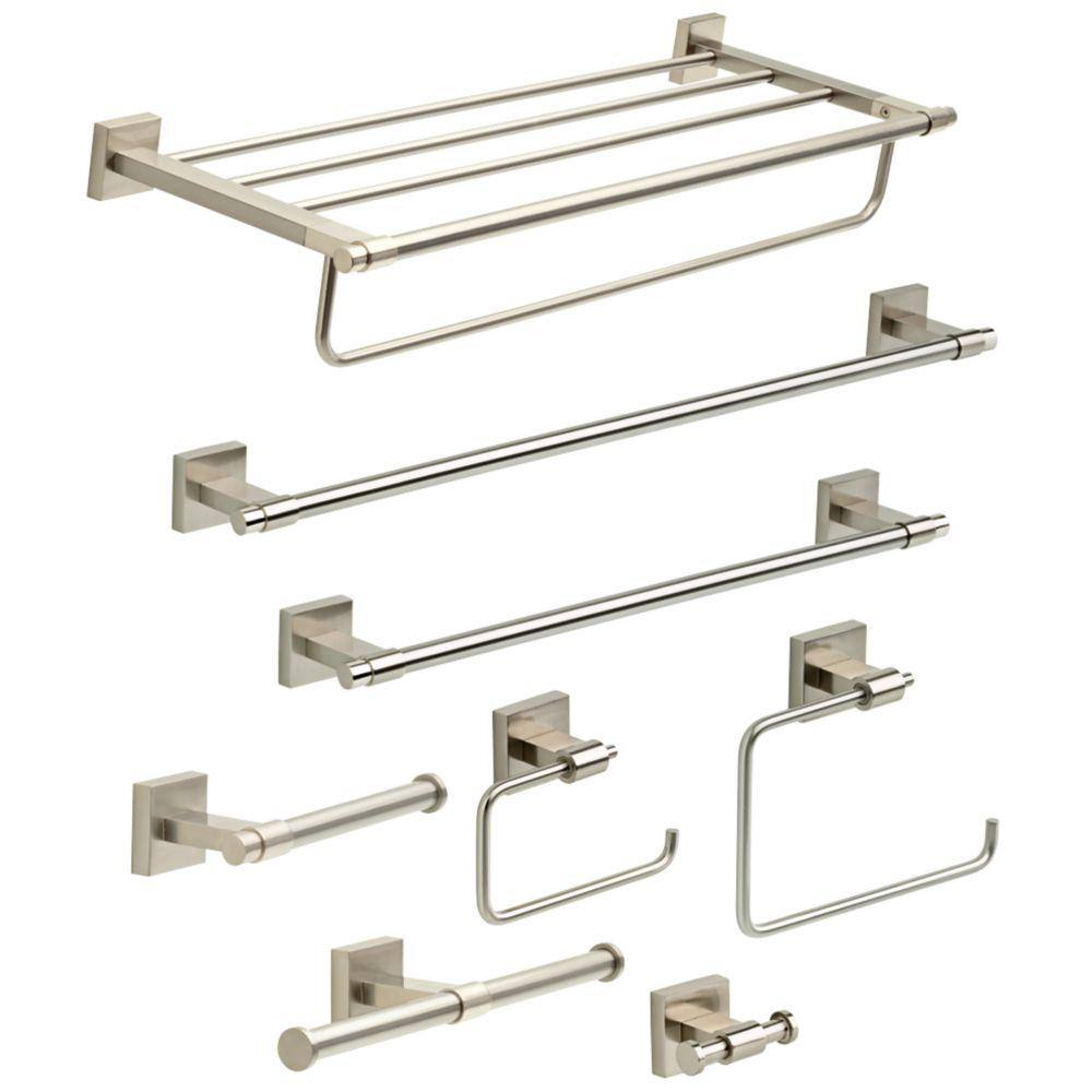 Franklin Brass Maxted 18 in. Towel Bar in Brushed Nickel MAX18-SN