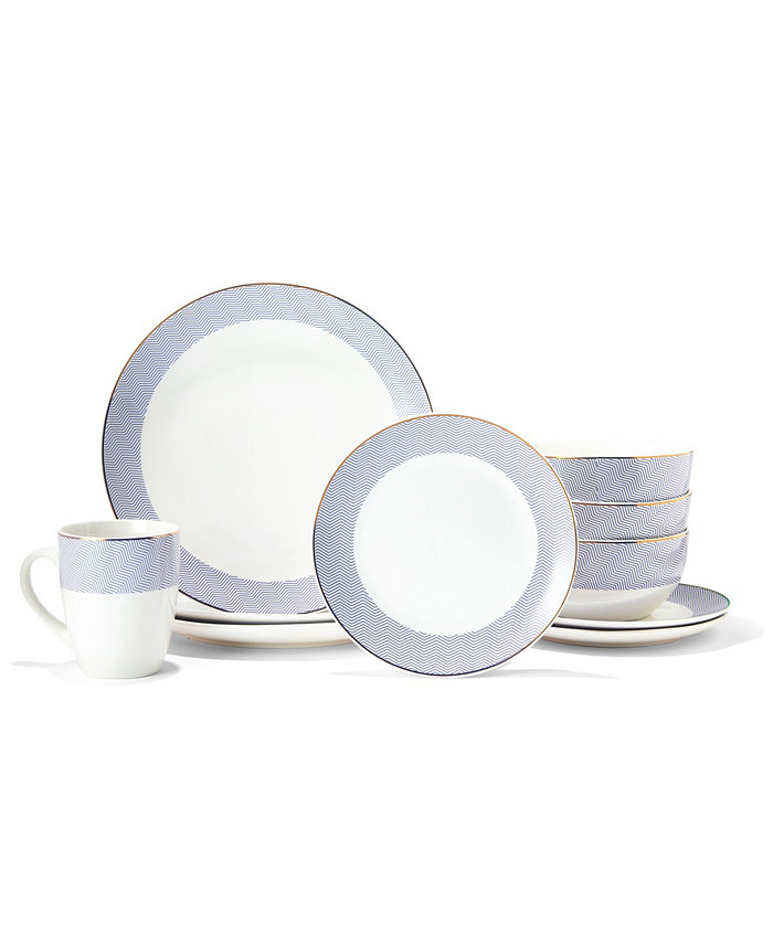 Elle Decor Lorraine 16 Piece Dinnerware Set