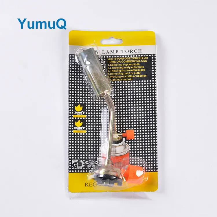 YumuQ ABS + Steel + Copper Outdoor Gas Fire Igniter Camping Ignition With Adjustable For Picnic Travel