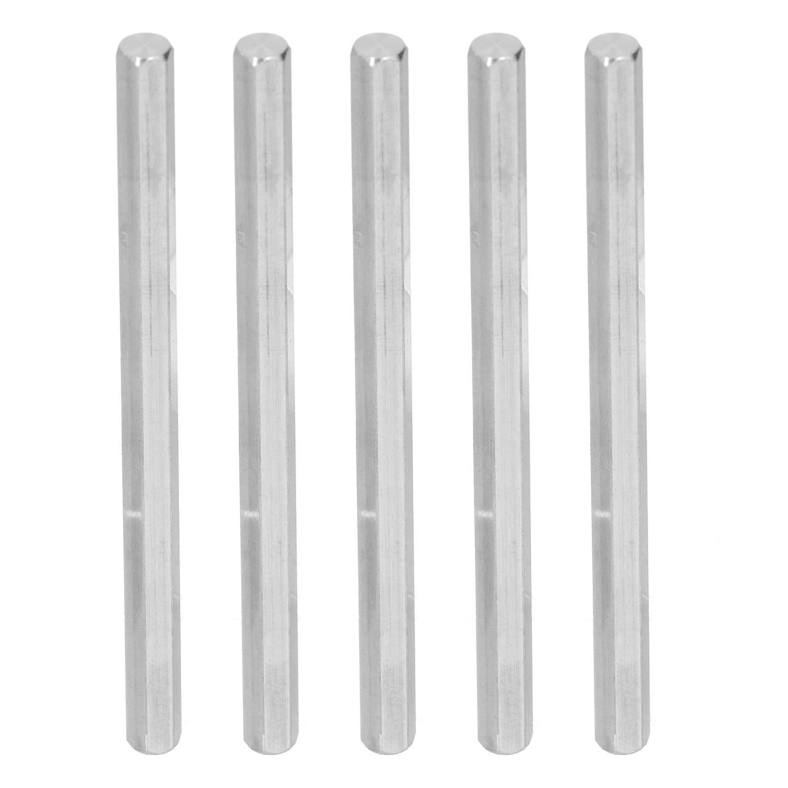 5pcs Hex Rod Bar Shaft Stainless Steel Tool For Intelligent Robots Lathe Engineering Equipment4102-0008-0260