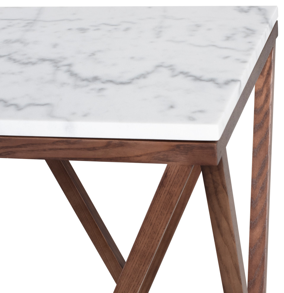 Jasmine Side Table  Walnut   Side Tables And End Tables   by Nuevo  Houzz