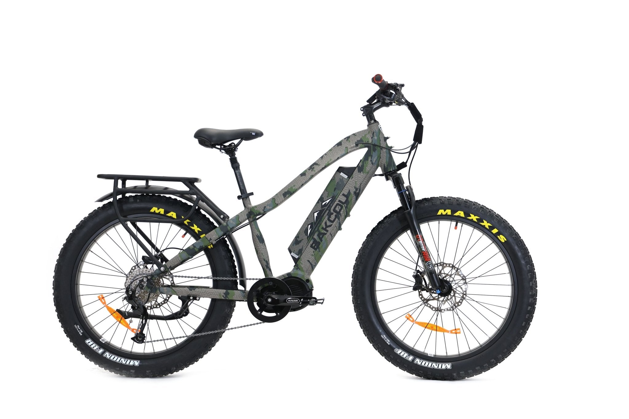 Bakcou Mule Elite Electric Hunting Bike Bafang Ultra Mid Drive Motor