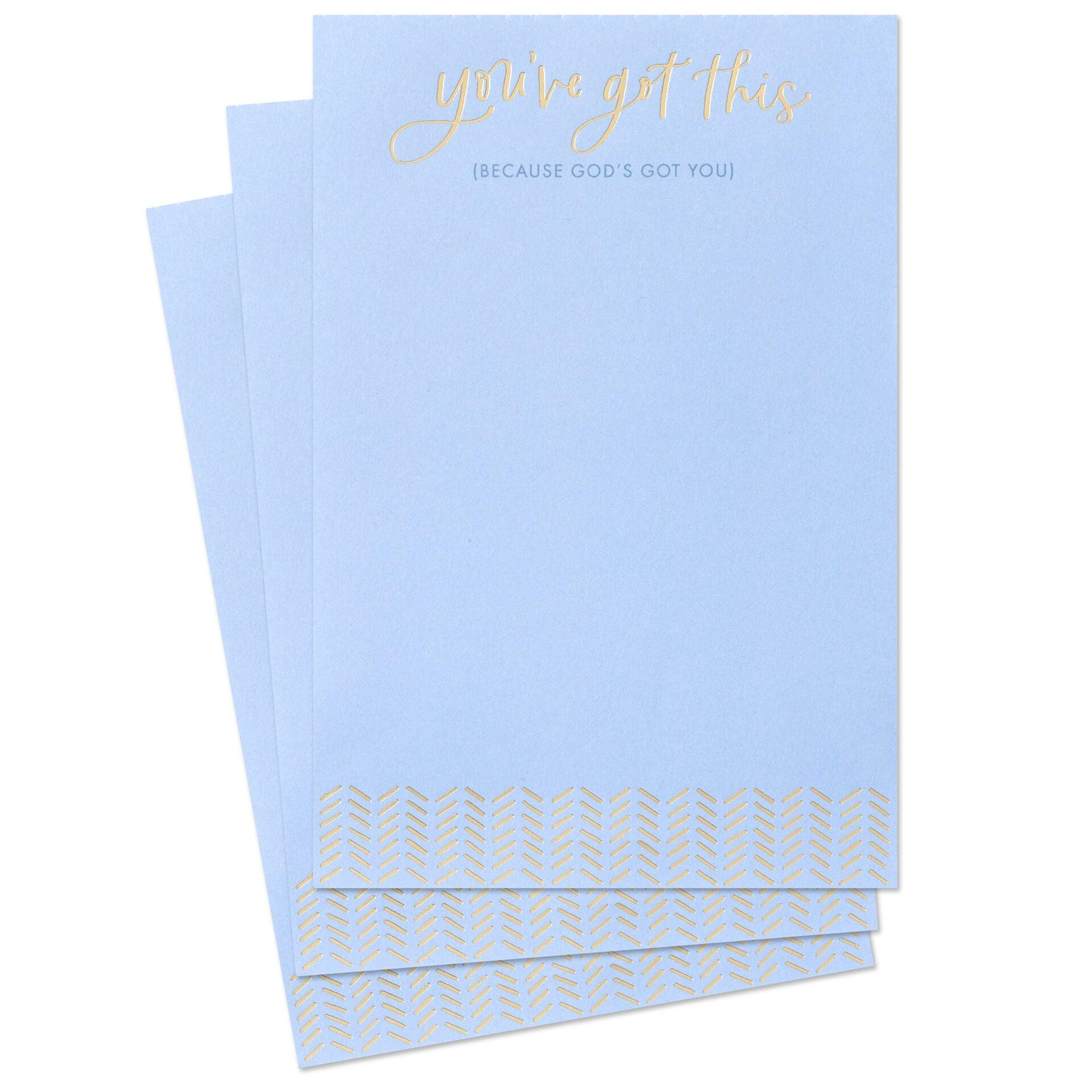 Hallmark  You've Got This, God's Got You Memo Pad