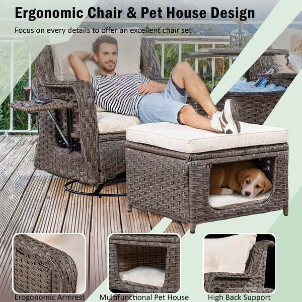 5Piece Outdoor Furniture Set