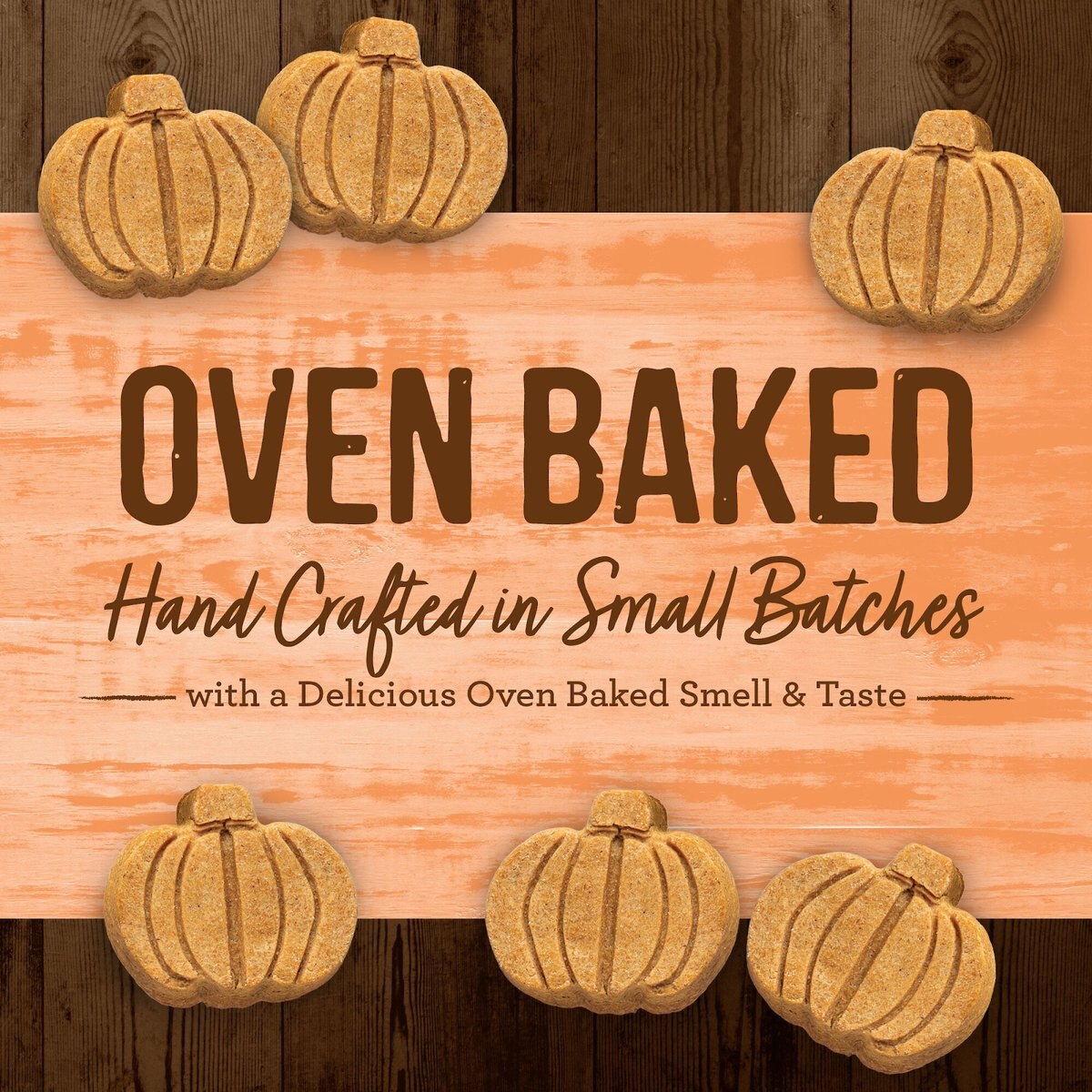 Merrick Oven Baked Pumpkin Patch w/ Real Pumpkin Dog Treats