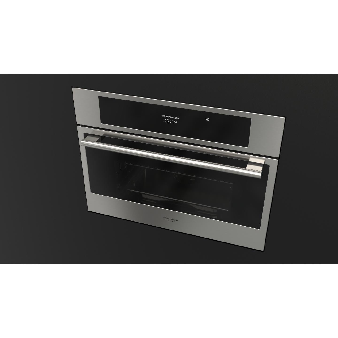 Fulgor Milano 24-inch Built-In Single Steam Wall Oven F7SCO24S1