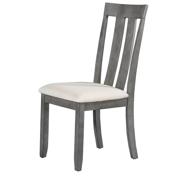 Dining Chairs Soft Fabric Dining Room Chairs with Seat Cushions and Curved Back