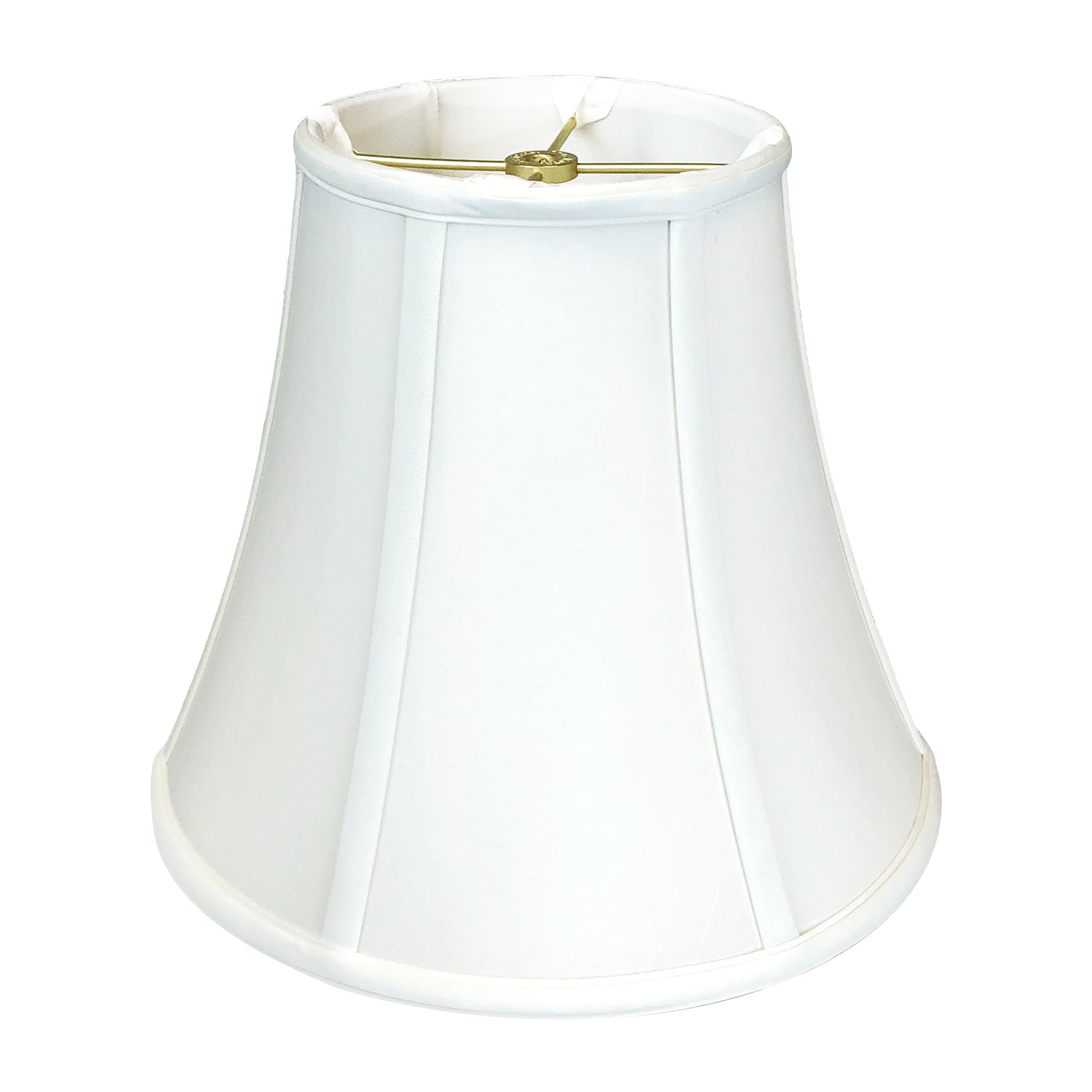 Royal Designs True Bell Basic Lamp Shade， V Notch Fitter， White， 4