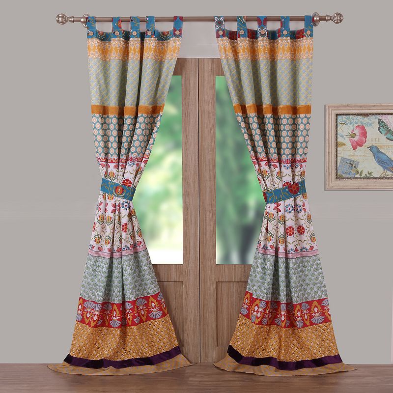 Greenland Home Fashions 2-pack Thalia Window Curtains