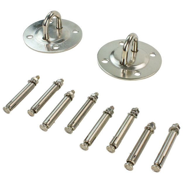 Northlight 2 piece Nickel Plated Steel Ceiling Mount Kit For Hanging Chair