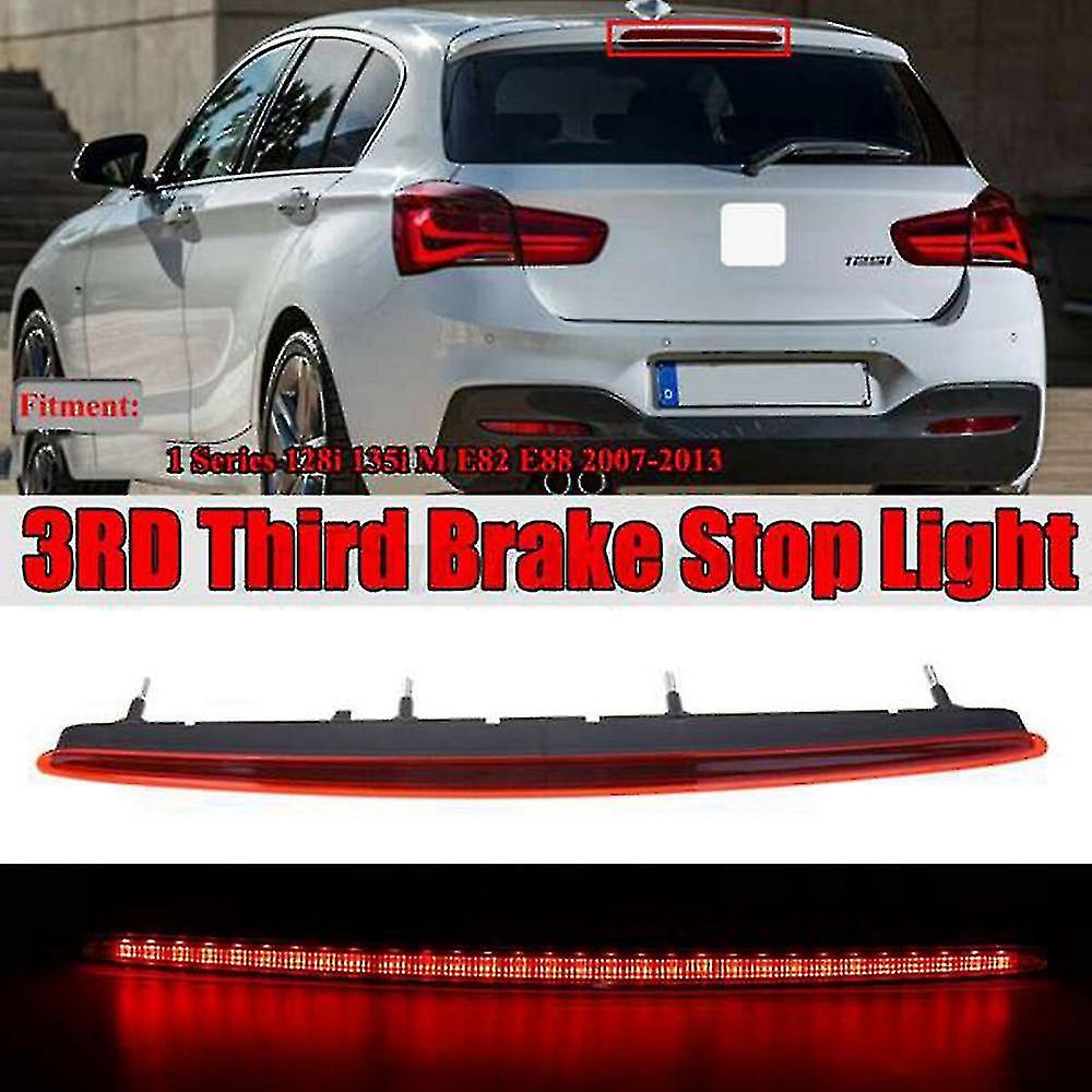 63257164978 Car Led High Mount Rear Third Brake Light Stop Signal Lamp For- E82 E88 1 Series 128i 1