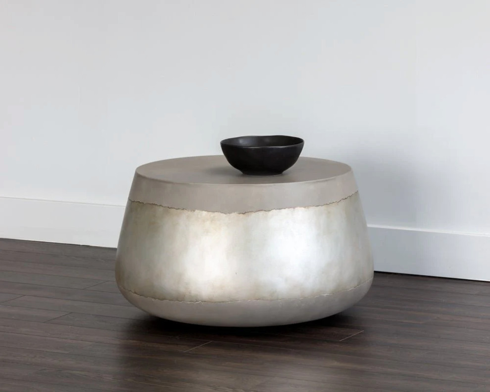 Janella Coffee Table  Silver   Contemporary   Coffee Tables   by Virgil Stanis Design  Houzz