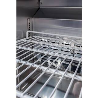 SABA 6.3 cu. ft. Commercial Under Counter Freezer in Stainless Steel SUC-27F