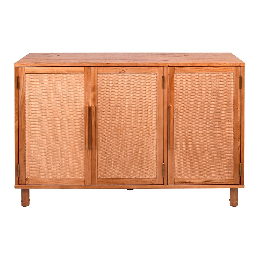 Delancey Lt Blond Cabinet 3 Door