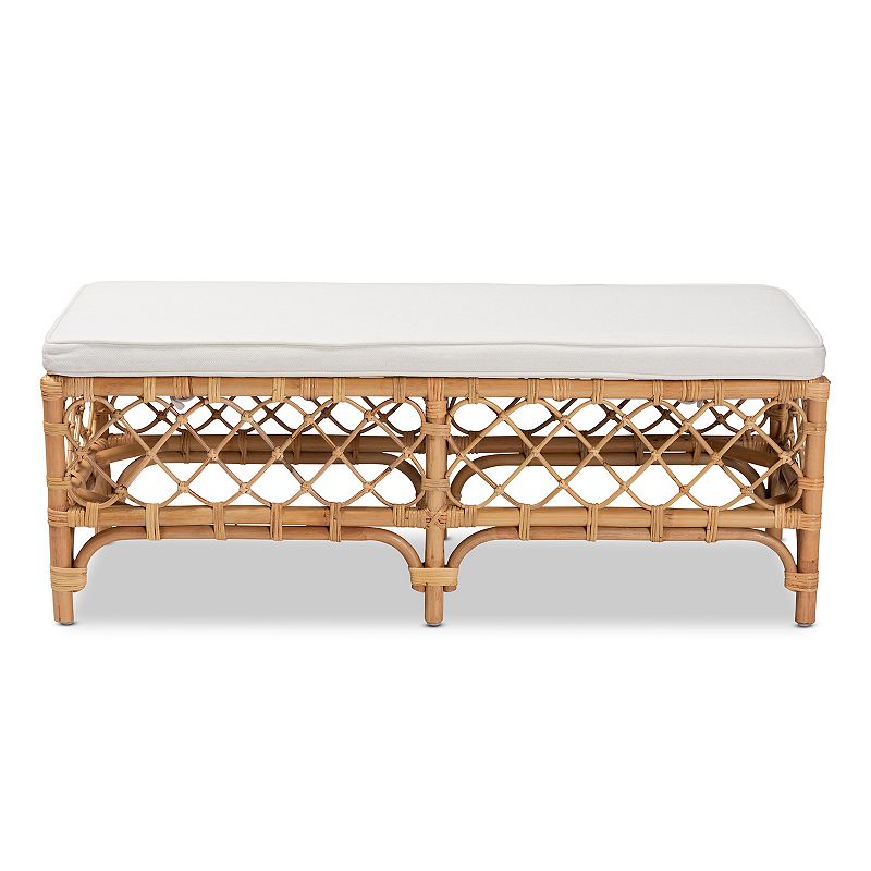 bali and pari Orchard Rattan Bench