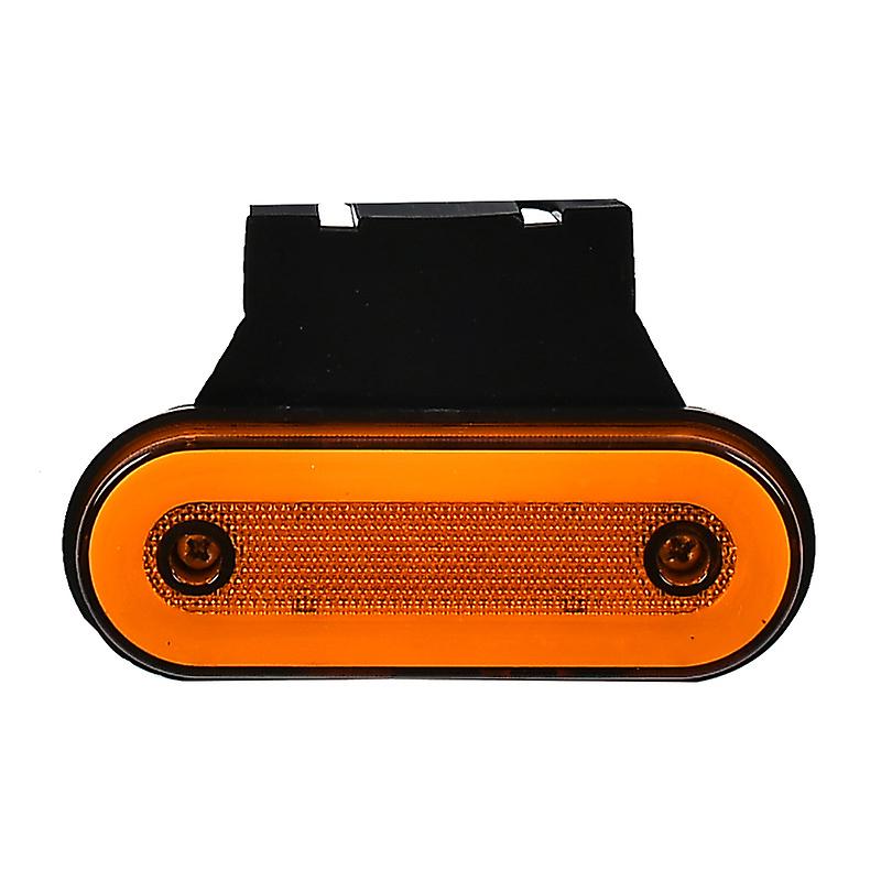 12v 24v Led Side Marker Light With Bracket Truck Clearance Lamp Tail Light Trailer Tractor Lorry Warning Parking Lamp