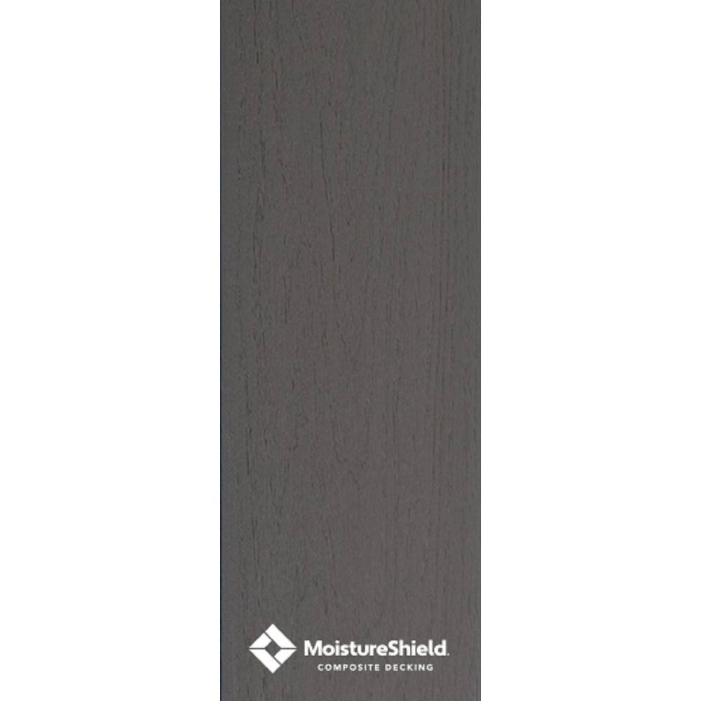 MoistureShield Elevate Lake Fog 1 in. x 5.4 in. x 20 ft. Solid Edge Composite Deck Board 13550309