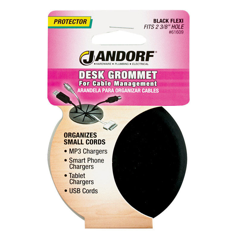 COMPTR GROMMET BLK2-3/8