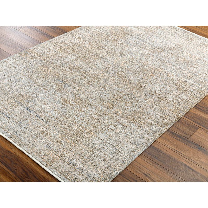 Moshe Traditional Washable Area Rug