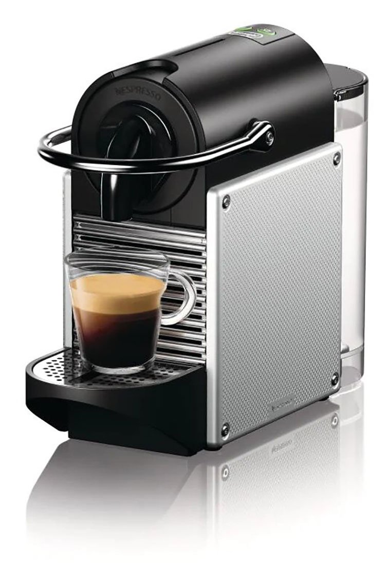 Delonghi Nespresso Pixie Aluminum Espresso Machine