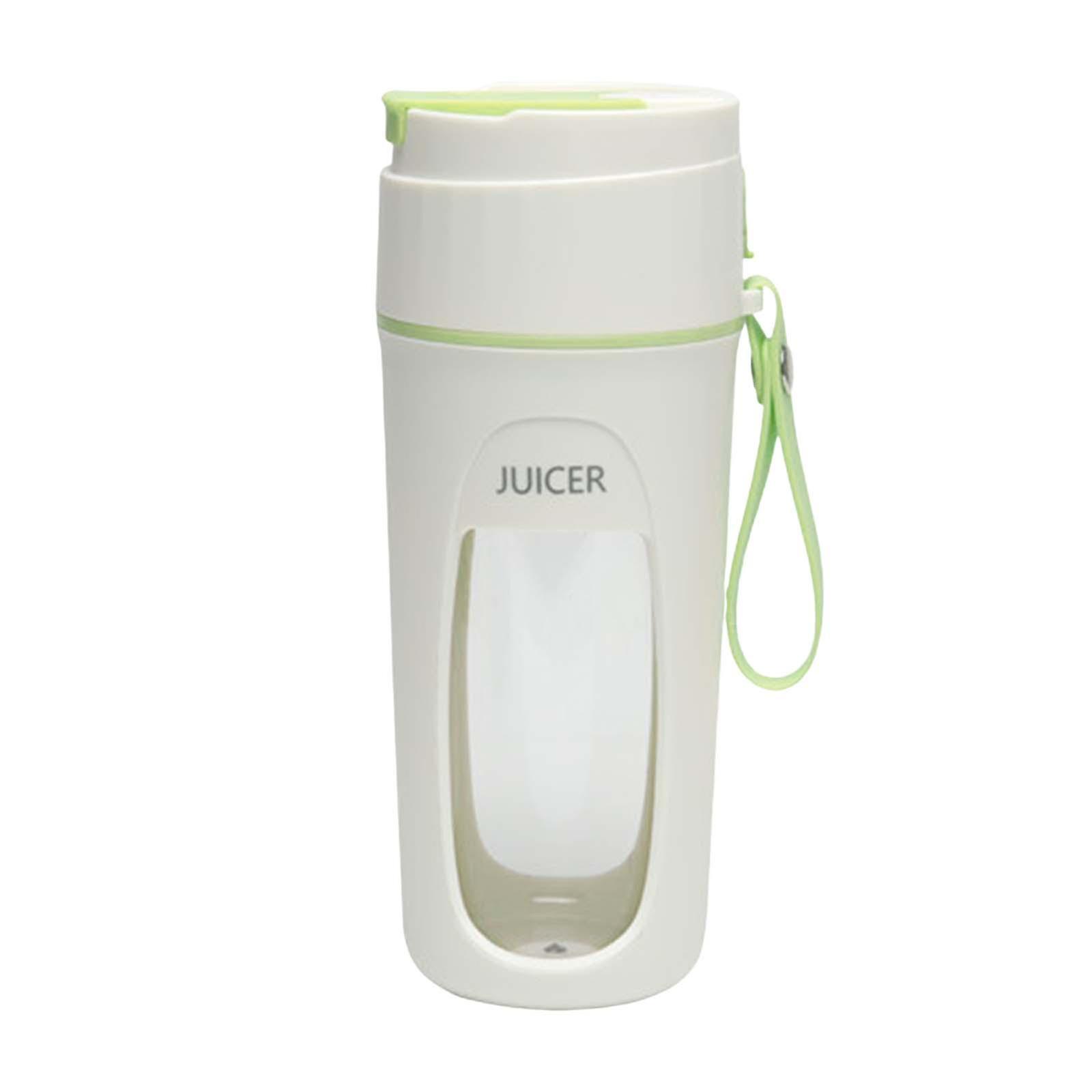 Electric Juicer Cup 340 Ml Shakes Juicer Cup For Mixing Watermelon Smoothies Green