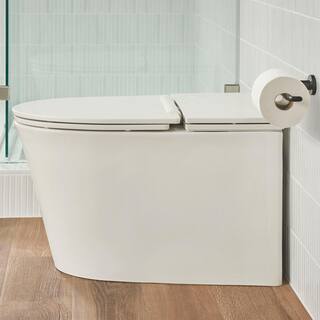 American Standard Studio S 1-piece 1.0 GPF Single Flush Elongated Low-Profile Toilet in White Seat Included 2548A100.020