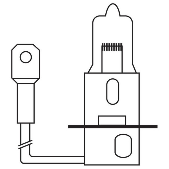 Sunlite 70240 SU 12V 55 watt  T3.5 lamp  base  War...