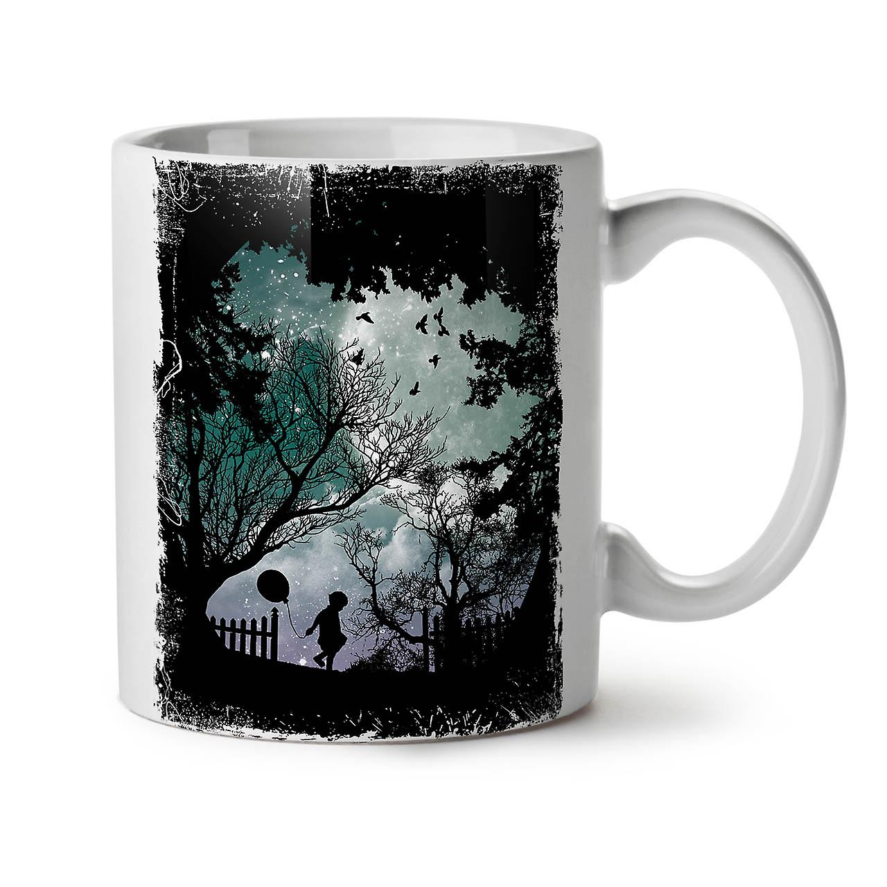 Silhouette Nature NEW White Tea Coffee Ceramic Mug 11 oz | Wellcoda