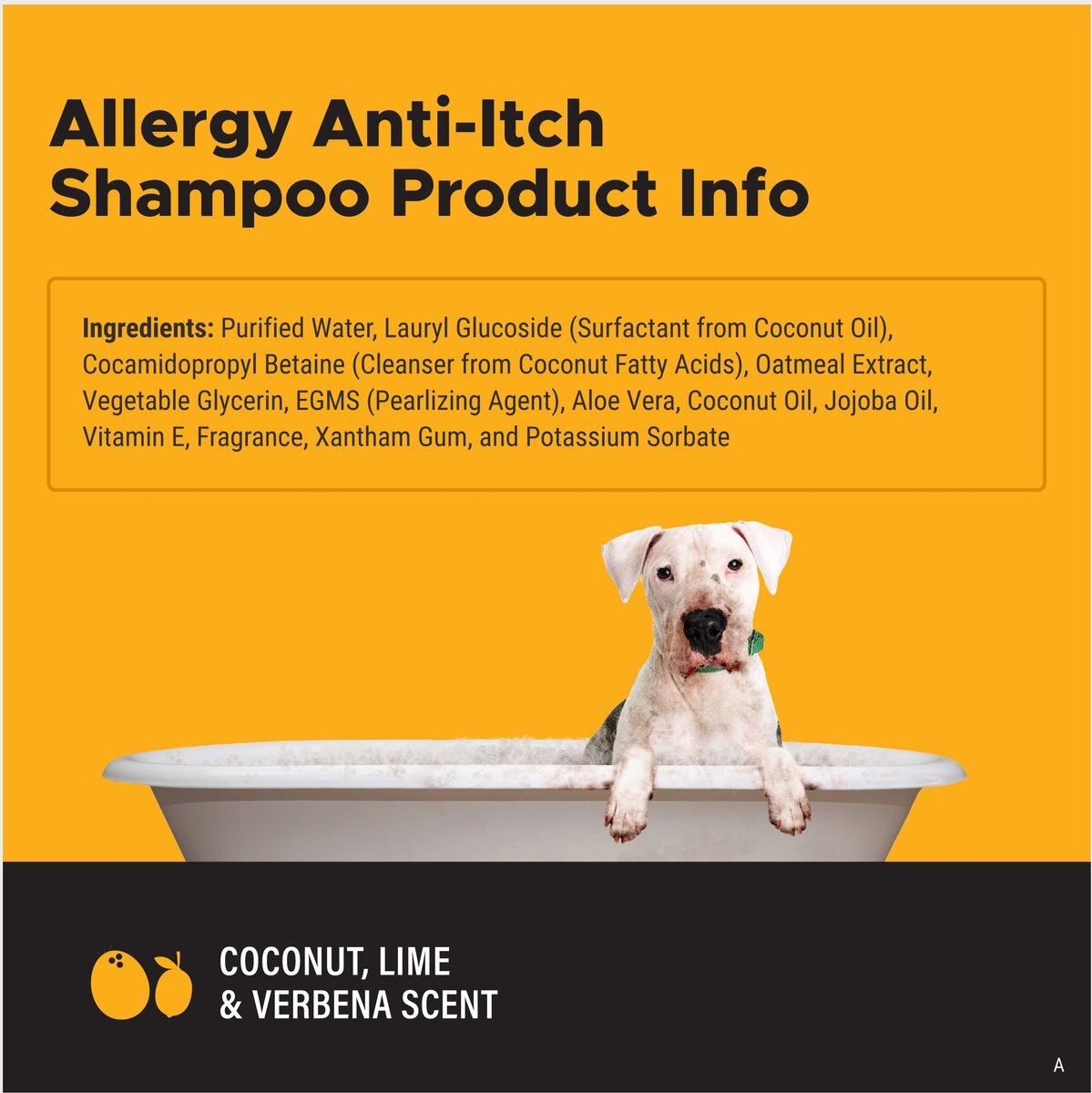 PetHonesty Allergy Anti-Itch Dog and Cat Shampoo， 16-oz bottle