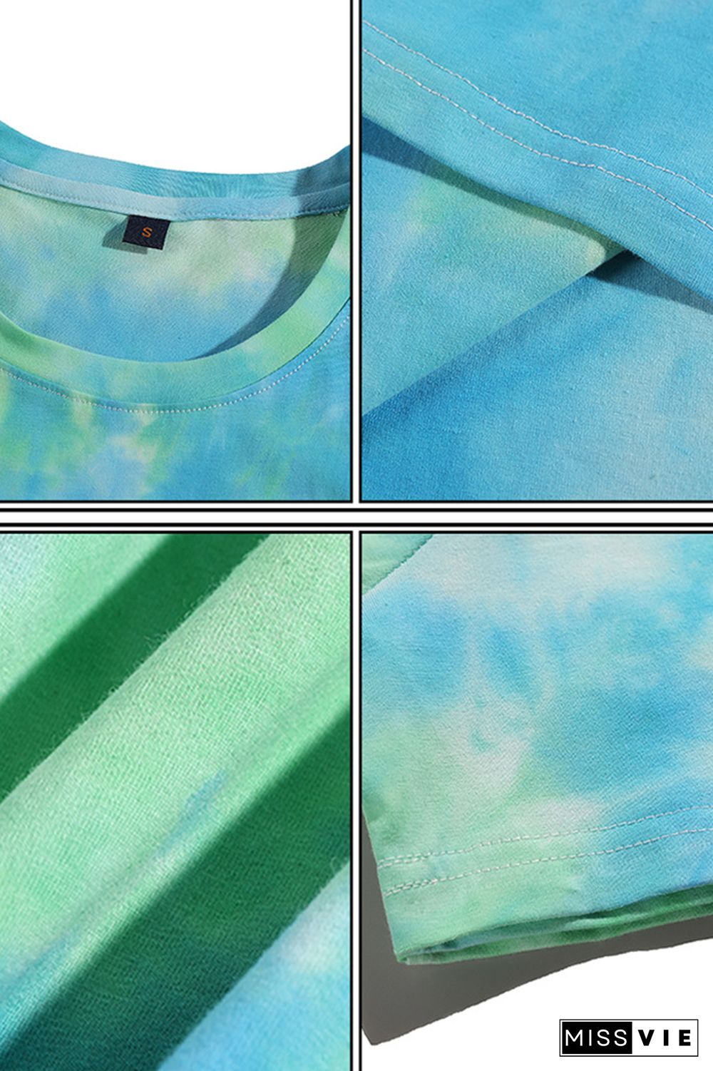 Tie Dye Short Sleeve Men's T-Shirt