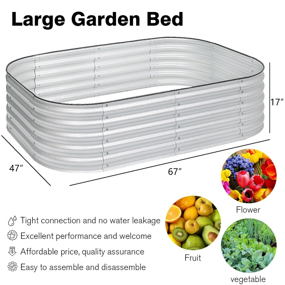 Aoodor Maximum 5' x 3.5' Multiple Combination Raised Garden Bed   N/A