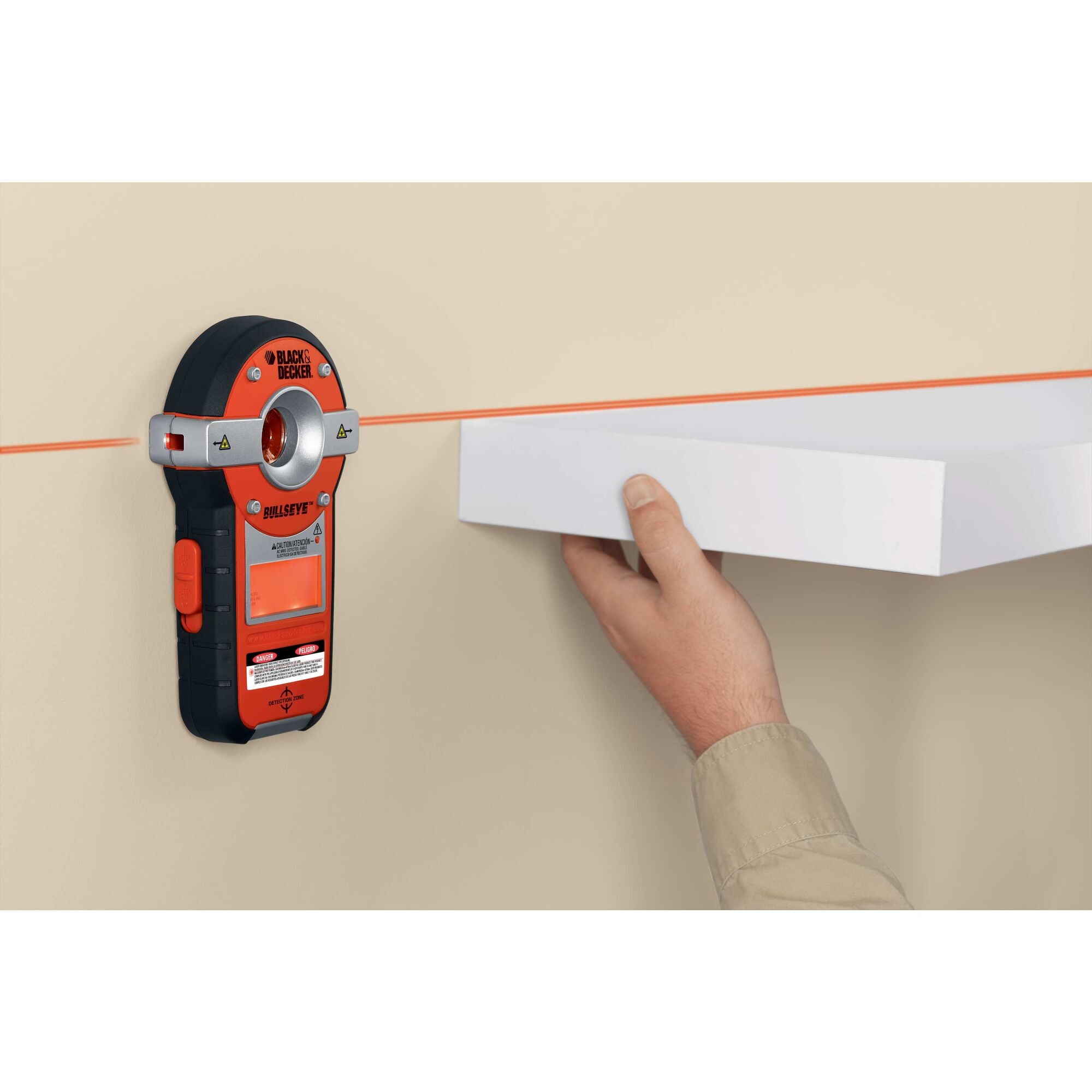 Line Laser, Auto-Leveling With Stud Finder