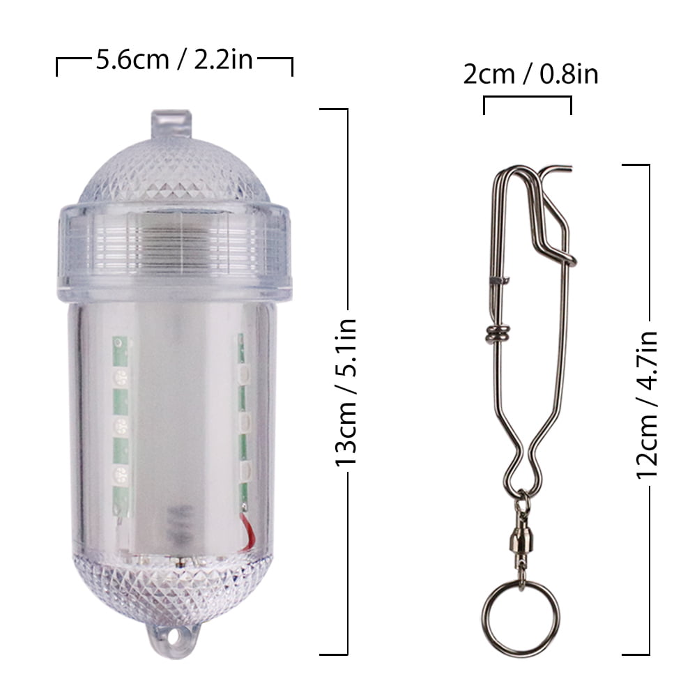 Andoer Waterproof Underwater Fishing LED Lure Light Night Fish Attracting Light