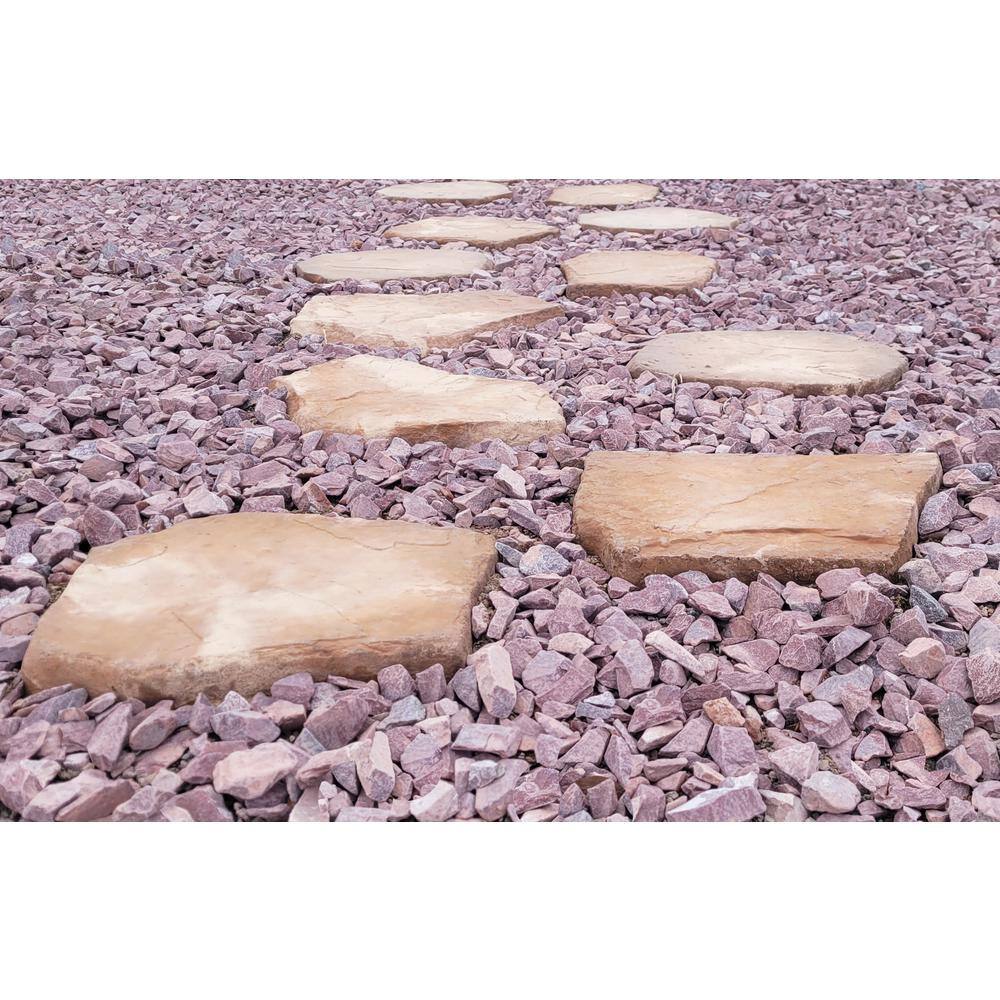 Classic Stone Earth Irregular Concrete Stepping Stone Pathway Pack (32-Piece) 100085621