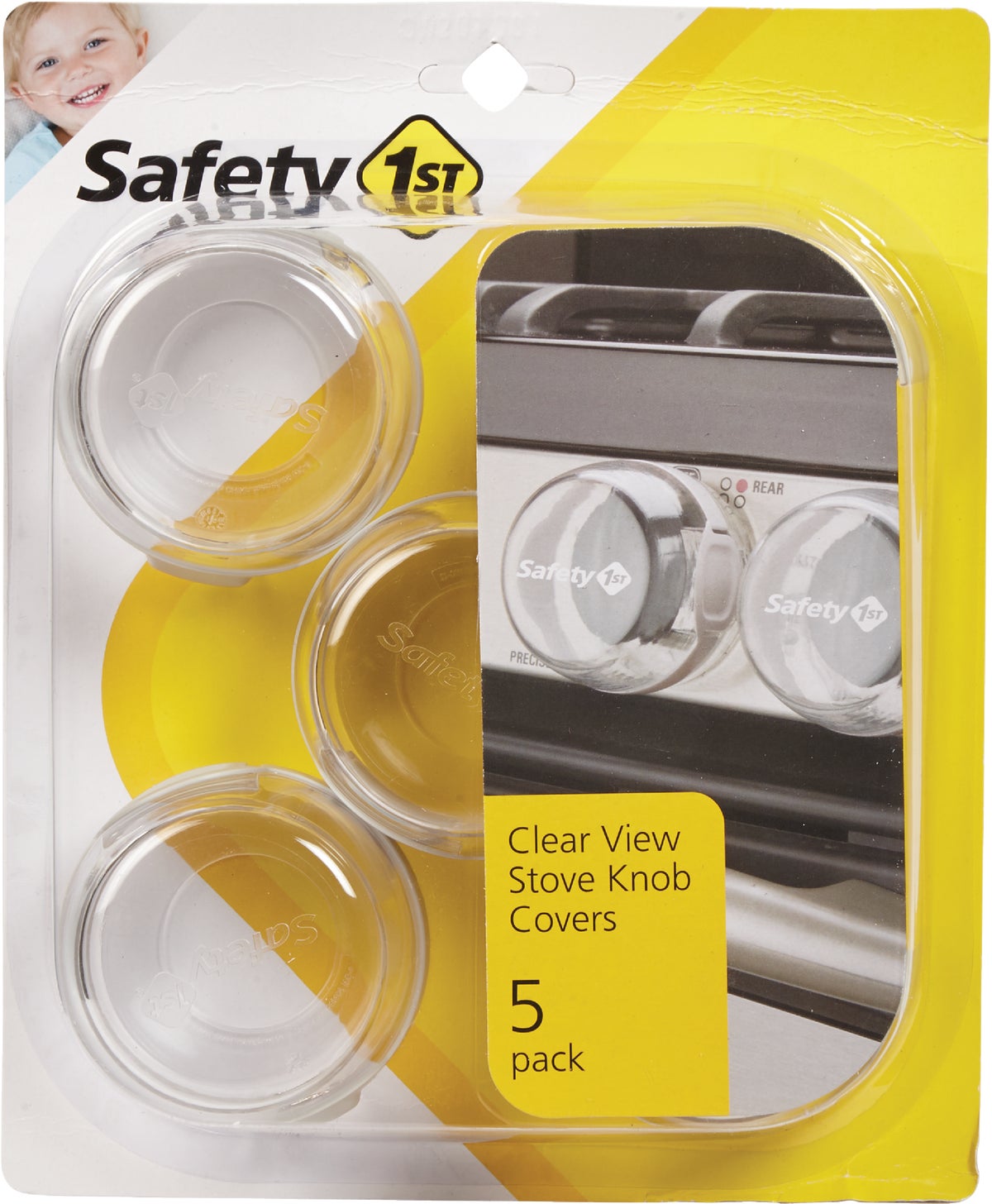 Safety 1st Clear View Knob Cover Clear