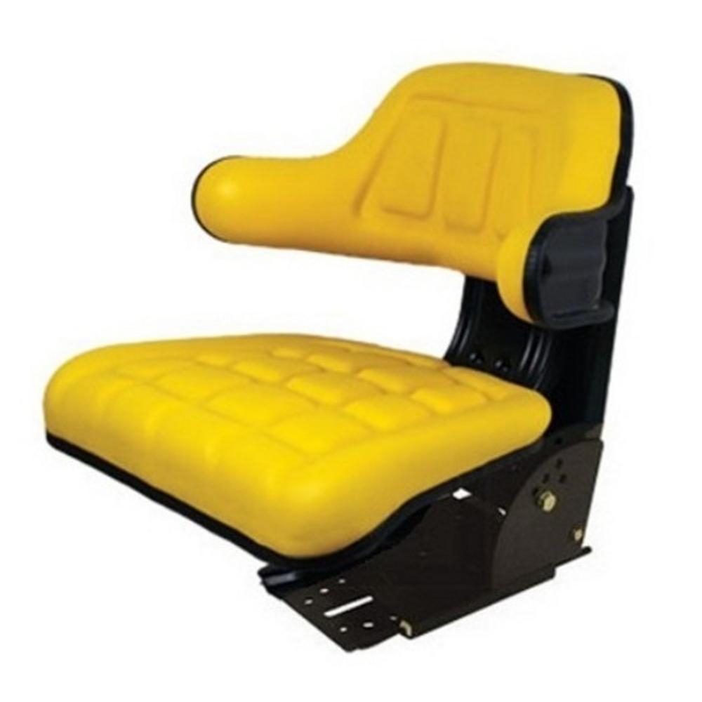 R1262 Utility Seat Assembly - Yellow Fits John Deere