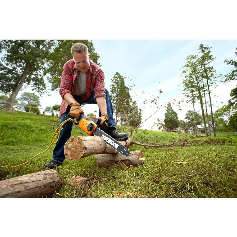 Worx 14 in. 8 Amp Electric Chainsaw WG305