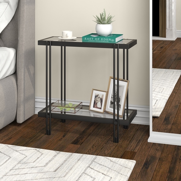 Inez 24'' Wide Rectangular Side Table