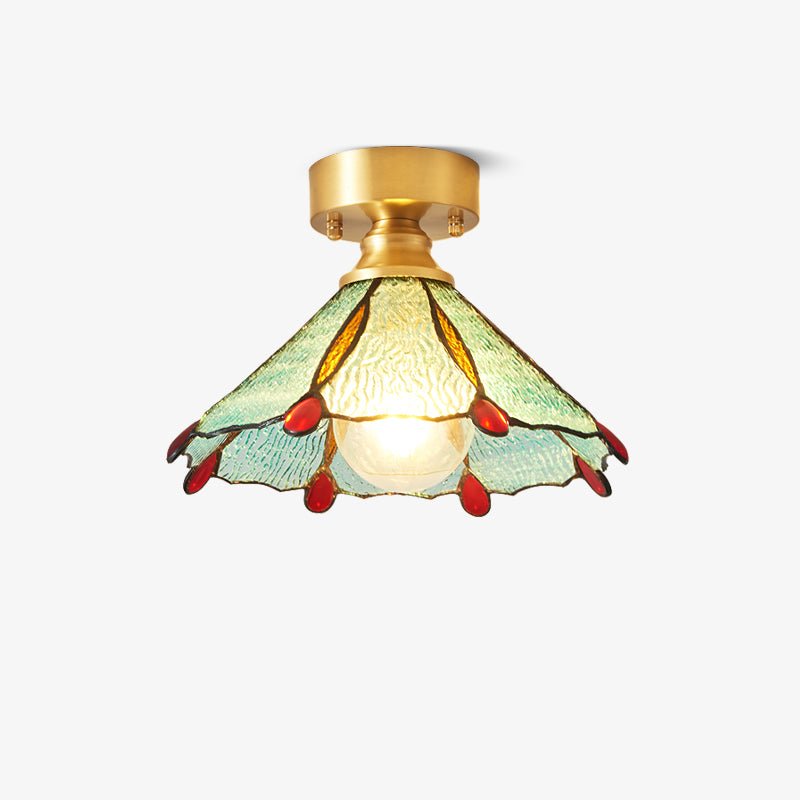 Tiffany Floral Ceiling Lamp