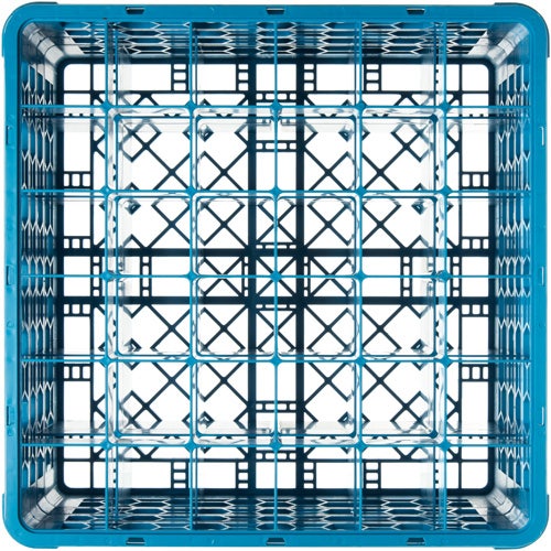 Carlisle RG36-314 OptiClean 36 Compartment Glass Rack with 3 Extenders 19.75